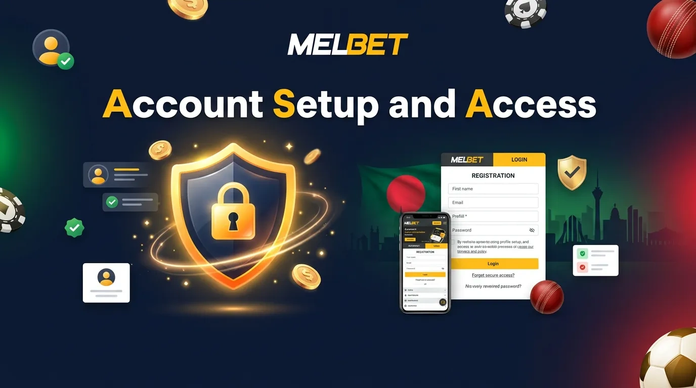 Melbet account setup and secure access with a simple registration and login process