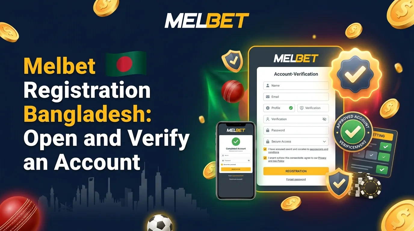 Melbet Registration Bangladesh: Open and Verify an Account
